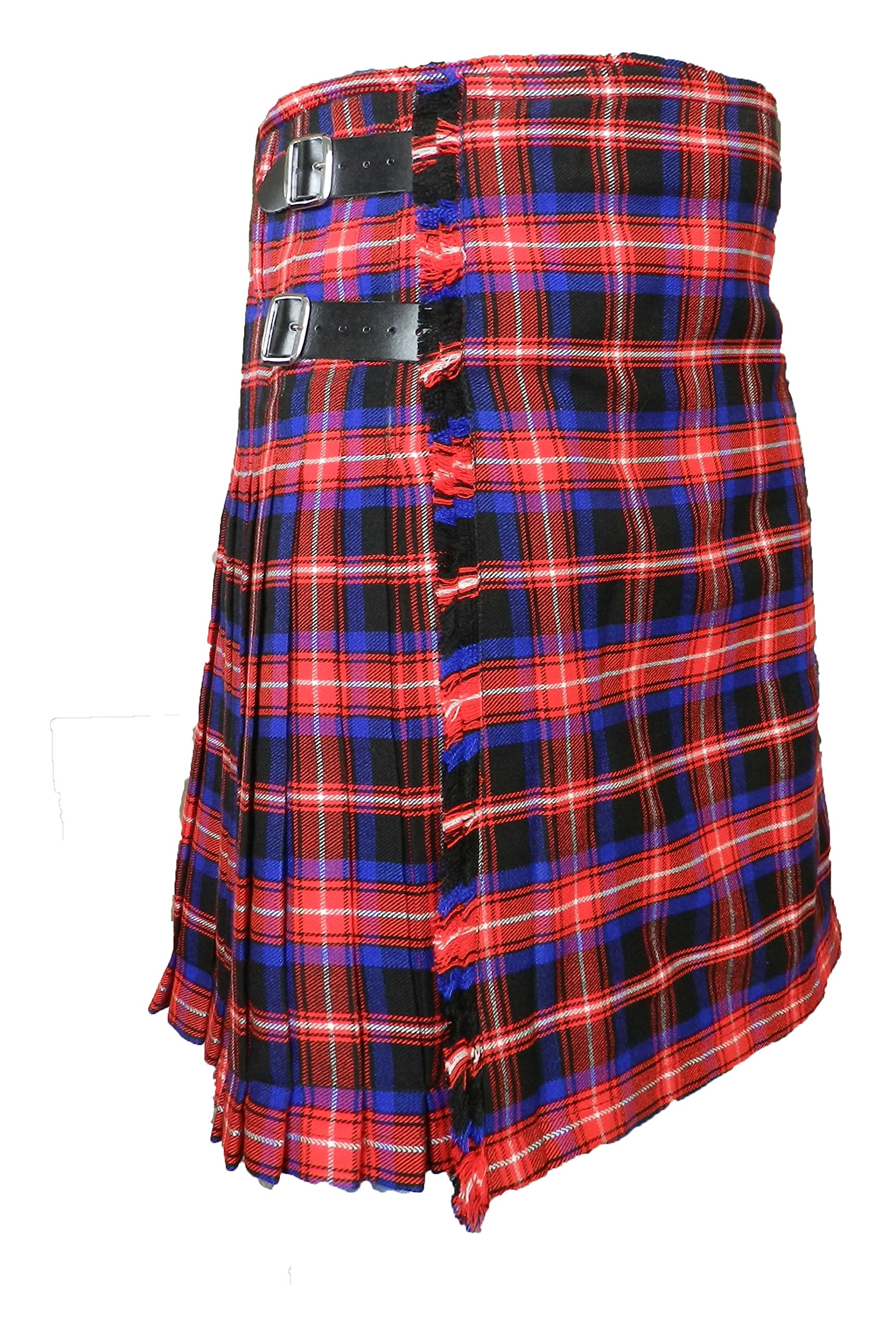 Premium Scottish Kilt for Men & Boys - Traditional Tartan Acrylic Kilts | Formal Wear & Highland Dress for Weddings, Events & Cosplay