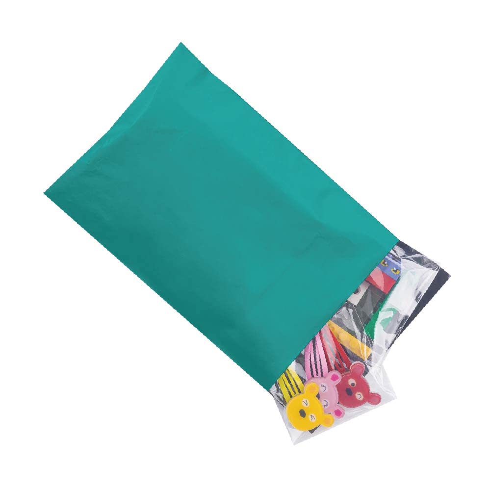2000 PCS 5x7 inch Poly Mailers - Self Adhesive Waterproof Shipping Envelopes, Durable Tear-Proof Mailing Bags for Office, Industrial & Postal Use, Gift Packaging (Green) - Perfect for Ecommerce, Small Business Shipping & Online Store Packaging