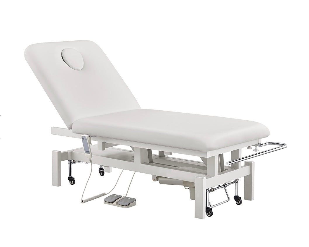 Mar Egeo Electric Adjustable Treatment & Medical Examination Bed with 1 Motor - Ideal for Physical Therapy, Chiropractic Care, and Home Healthcare Use