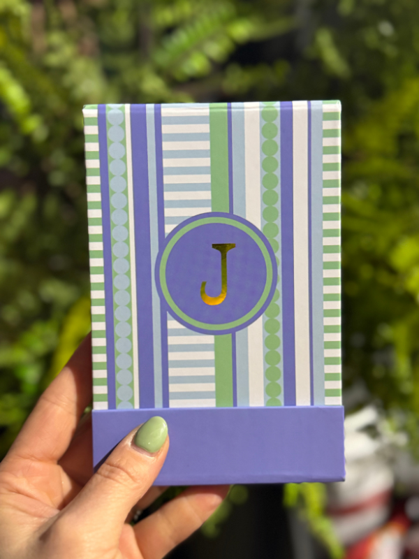 Initial Flip Notepad - Personalized Memo Pad for Notes, Lists & Reminders - Perfect for Office, School & Home Organization