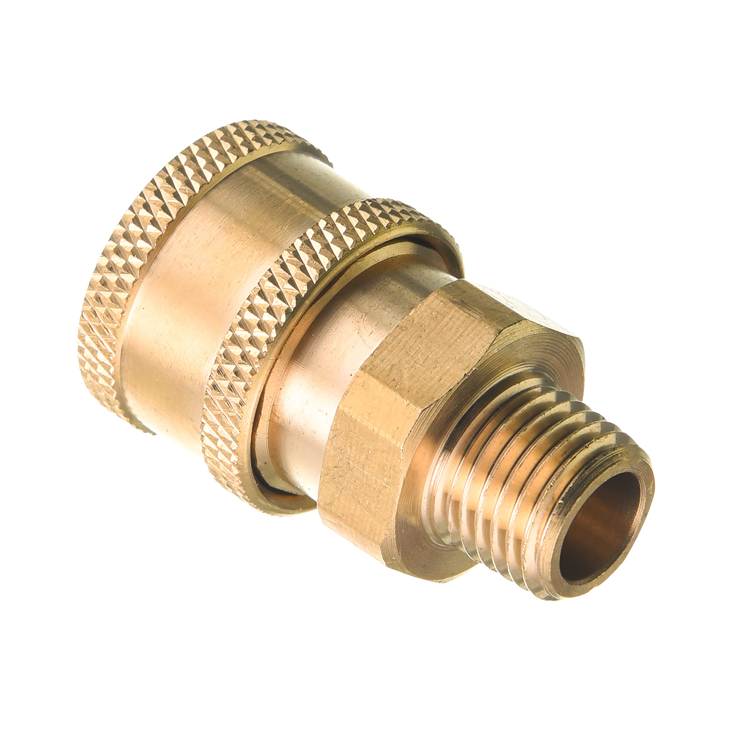 RIDGE WASHER 1/4 Inch Quick Connect to NPT Pressure Washer Couplers - High Flow Quick Disconnect Fittings for Power Washer, Garden Hose & Water Sprayer - Perfect for Car Washing, Deck Cleaning & Outdoor Use