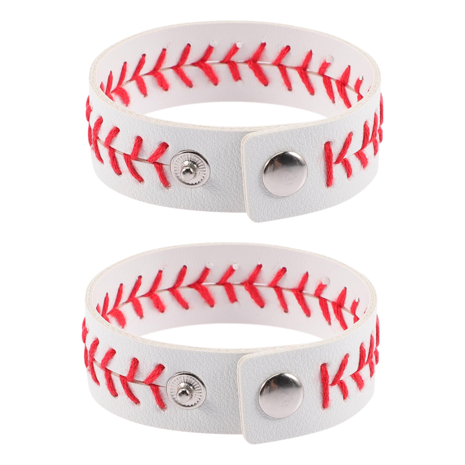 4 Pcs Baseball Bracelet for Women - Trendy European & American Style Sports Jewelry - Perfect for Games, Gifts and Everyday Wear