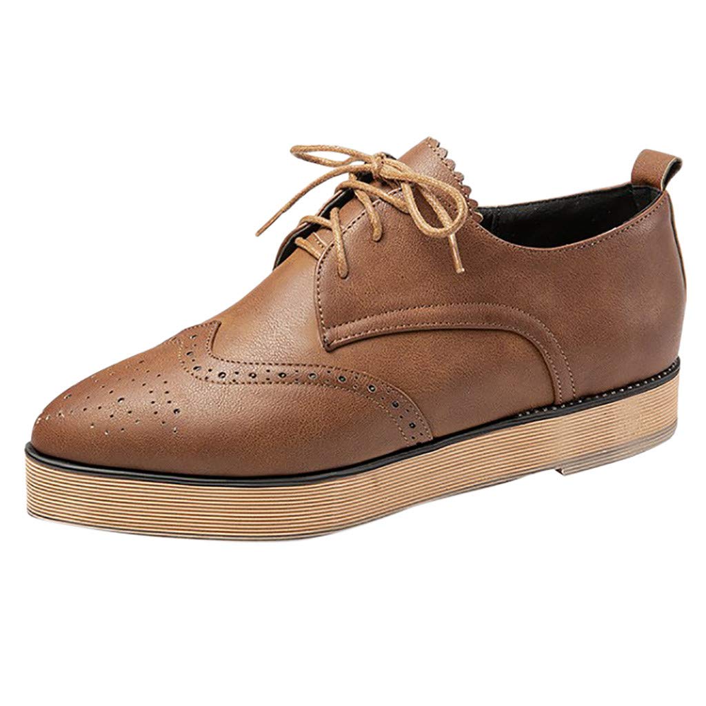 Vedolay Women's Winter Boots - Platform Flats with Pointed Toe & Thick Sole - Casual Roman Style Shoes for Women | Perfect for Cold Weather, Office & Daily Wear