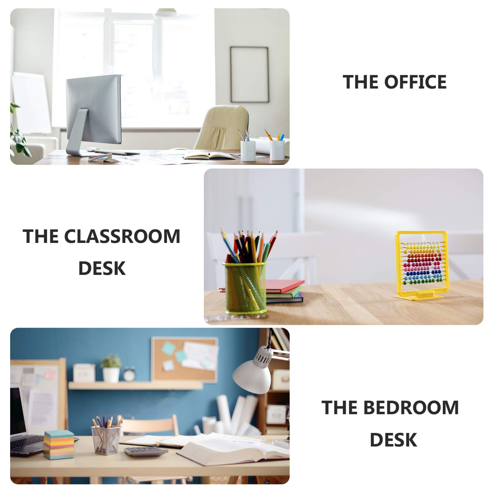 DOITOOL Metal Pen Holder - 1 Pc Office Desk Organizer for Pens, Pencils & Markers - Perfect for Home, Office & School Workspace Organization