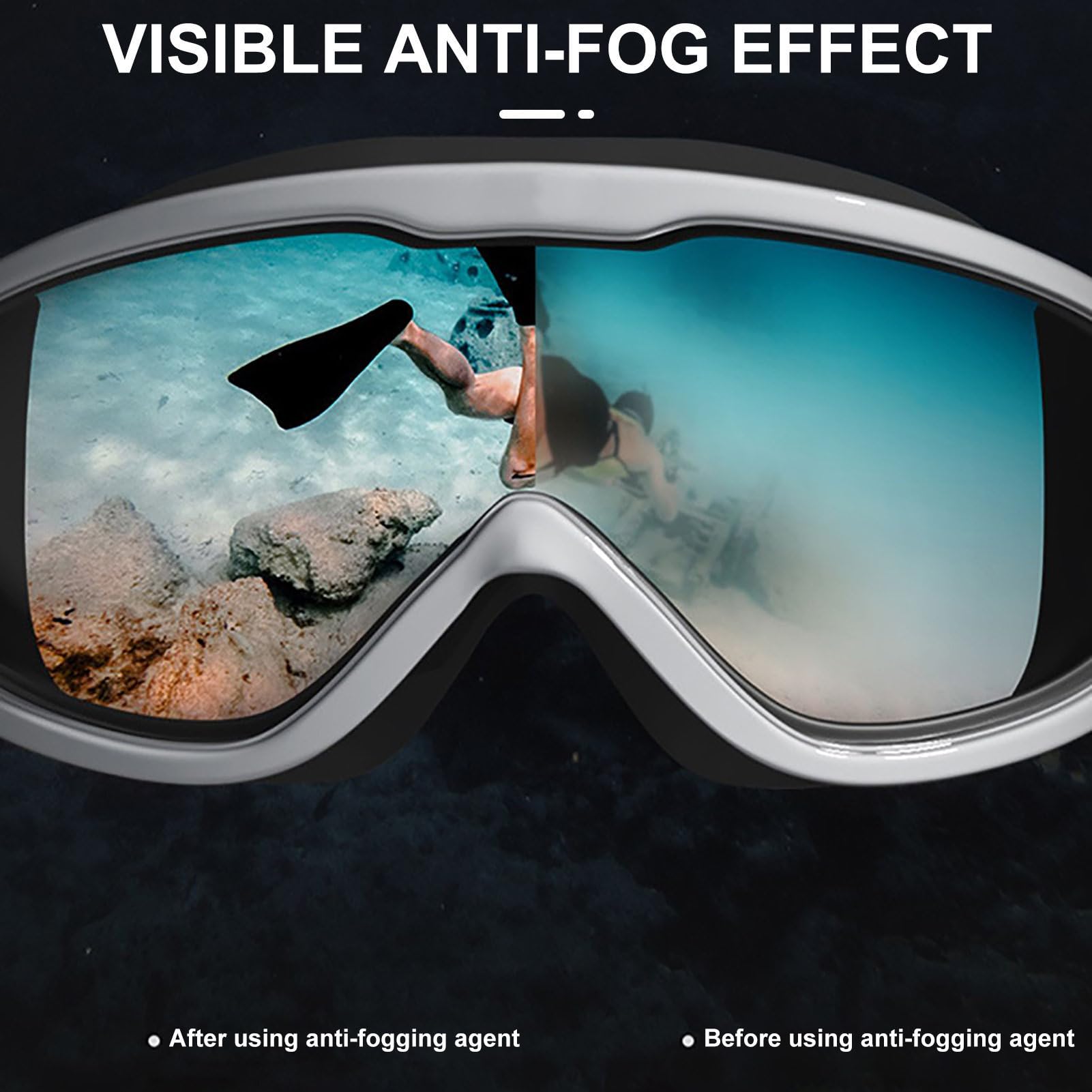 Anti-Fog Spray for Glasses & Sunglasses - 15ml Lens Cleaner for Optical, Safety & Sports Goggles - Prevent Fogging for Driving, Skiing & Outdoor Activities