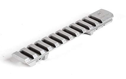 Weigand Mini 14 Ranch, Mini 30, PC-40, PC-9 Carbine & Deerfield Picatinny Scope Mount - Silver | Rifle Accessory for Hunting & Shooting Range