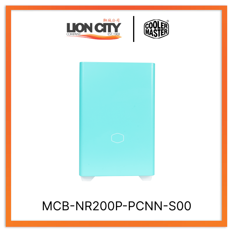 Cooler Master NR200P Mini-ITX Small Form Factor (SFF) PC Case with Tempered Glass Side Panel - Purple | Compact Gaming Case for Home & Office Builds, LAN Parties & Space-Saving Setups