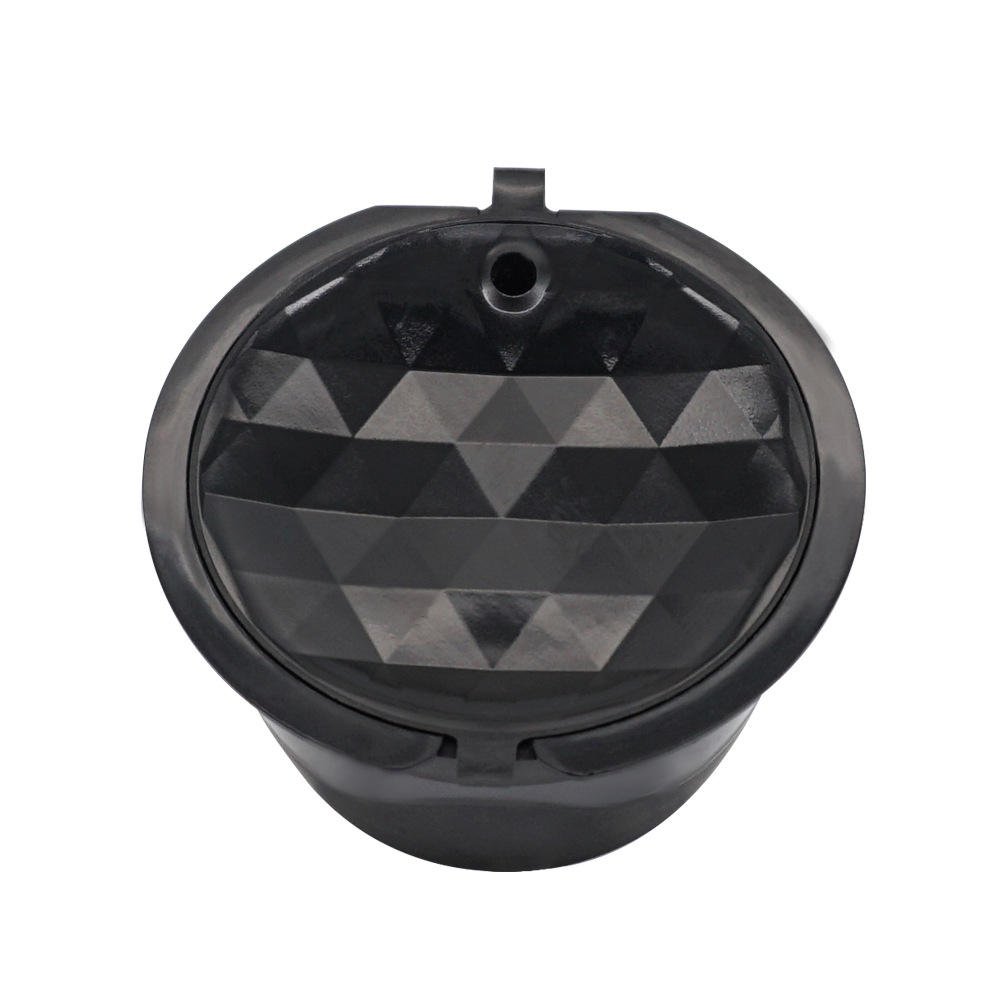 Refillable Coffee Capsule Cup for Nespresso & Keurig Machines - Reusable Stainless Steel Filter, Eco-Friendly Coffee Pods (Black) - Perfect for Home, Office & Travel Use