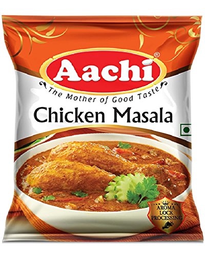 Aachi Chicken Masala Powder - Authentic Indian Spice Blend (10 Pack) | Perfect for Curry, Biryani & Grilled Chicken Recipes
