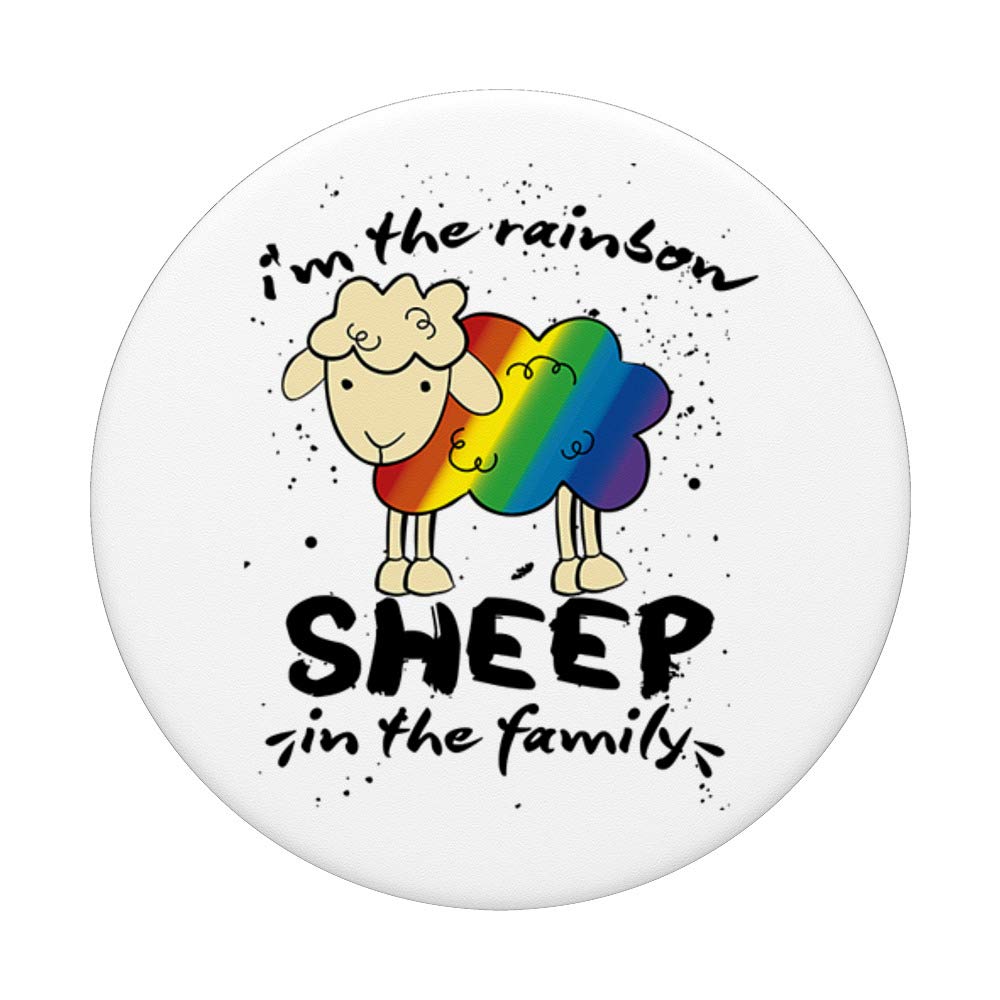 I'm The Rainbow Sheep - Funny LGBT Pride T-Shirt for Gay Lesbian Bisexual & Transgender - Perfect for Pride Parades, LGBTQ Events & Ally Support