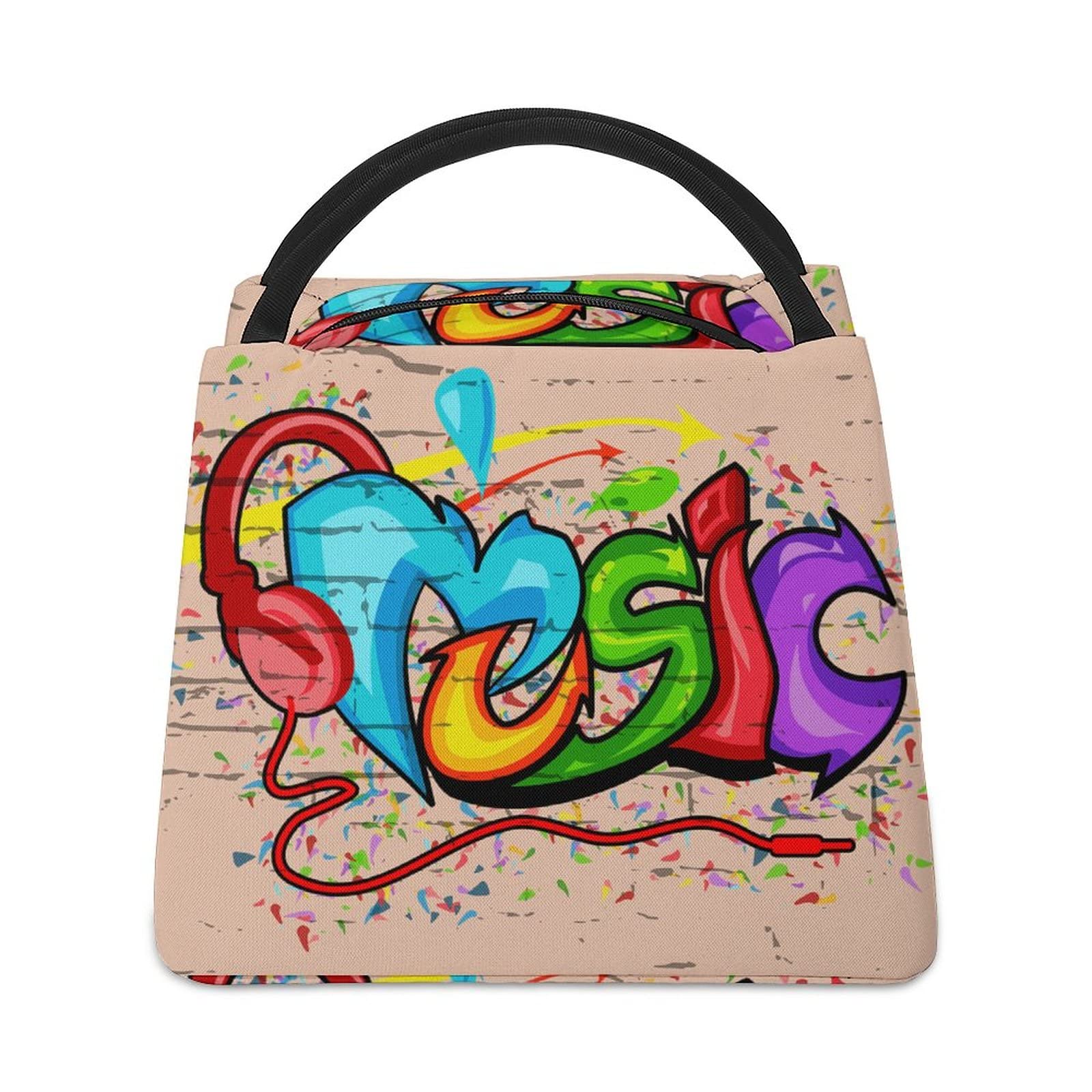 Portable Insulated Lunch Bag for Women - Lightweight Camping & Hiking Meal Tote with Aluminum Foil Lining - Perfect for Work, School, Picnics and Outdoor Adventures