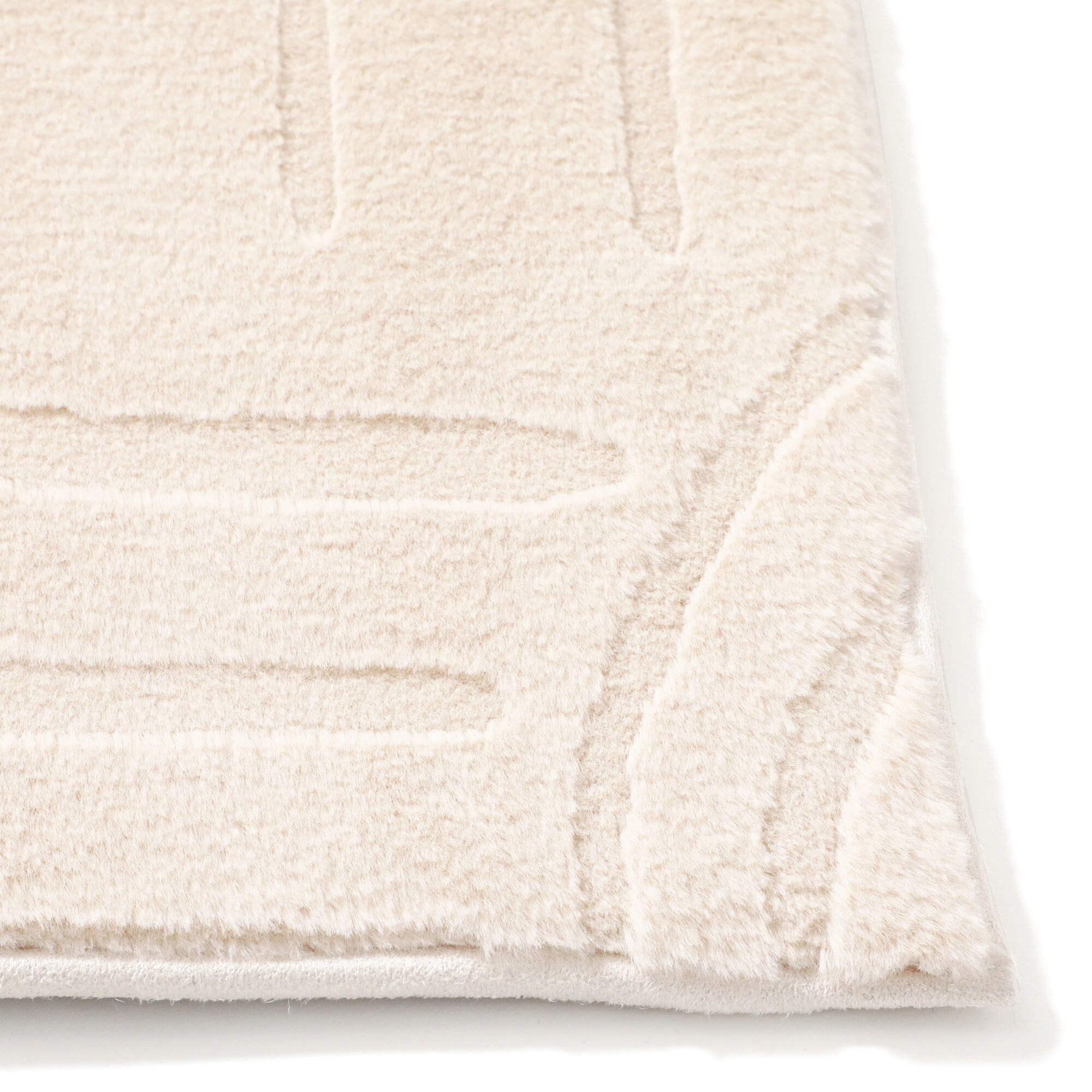 Premium Ivory Arena Carpet Rug 1900 x 1400mm - Medium Size Soft Floor Mat for Living Room, Bedroom, and Office Decor
