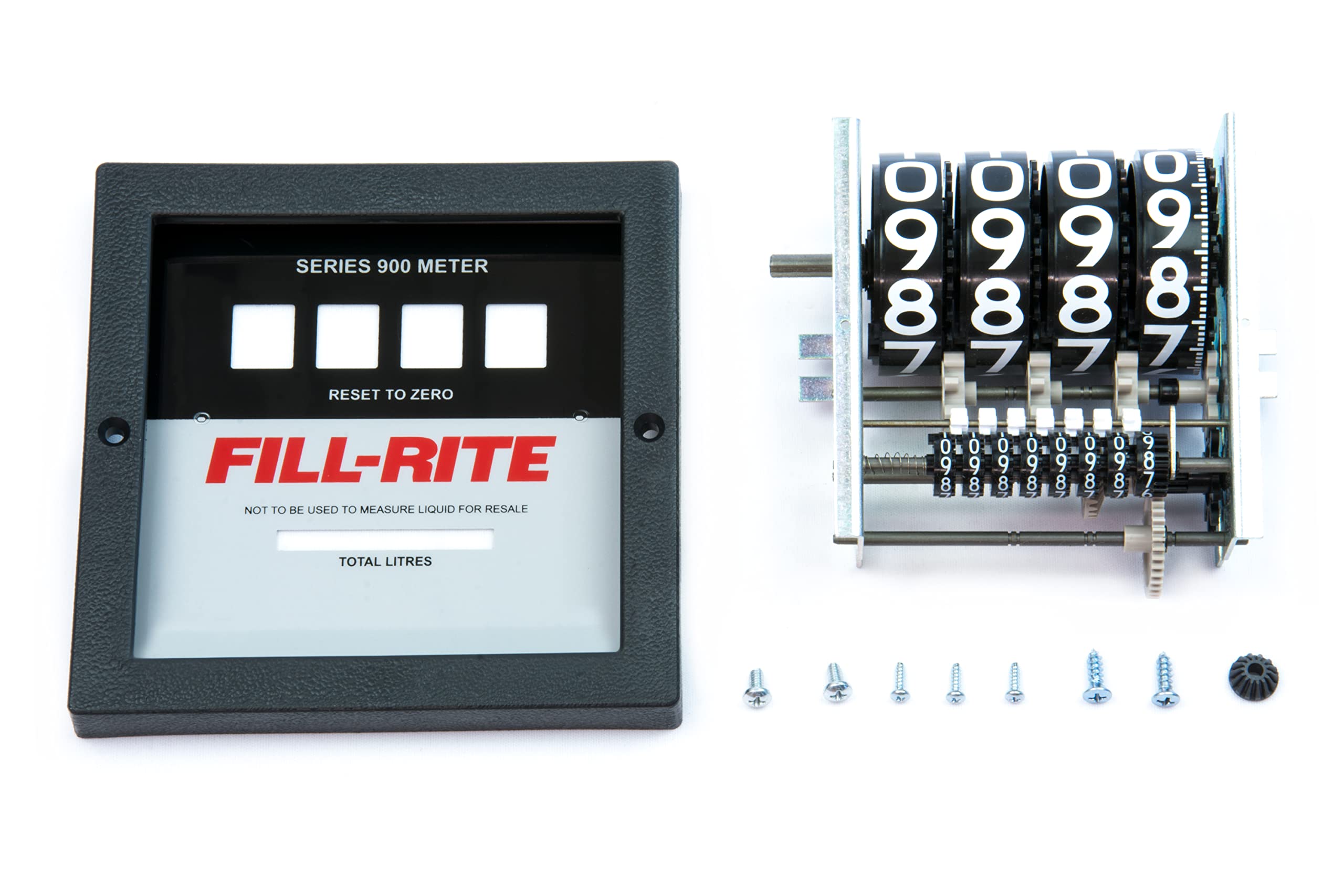 Fill-Rite KIT900LR 900 Series Liter Register & Faceplate Kit - Perfect for Fuel Transfer, Industrial Dispensing, and Fleet Management Applications