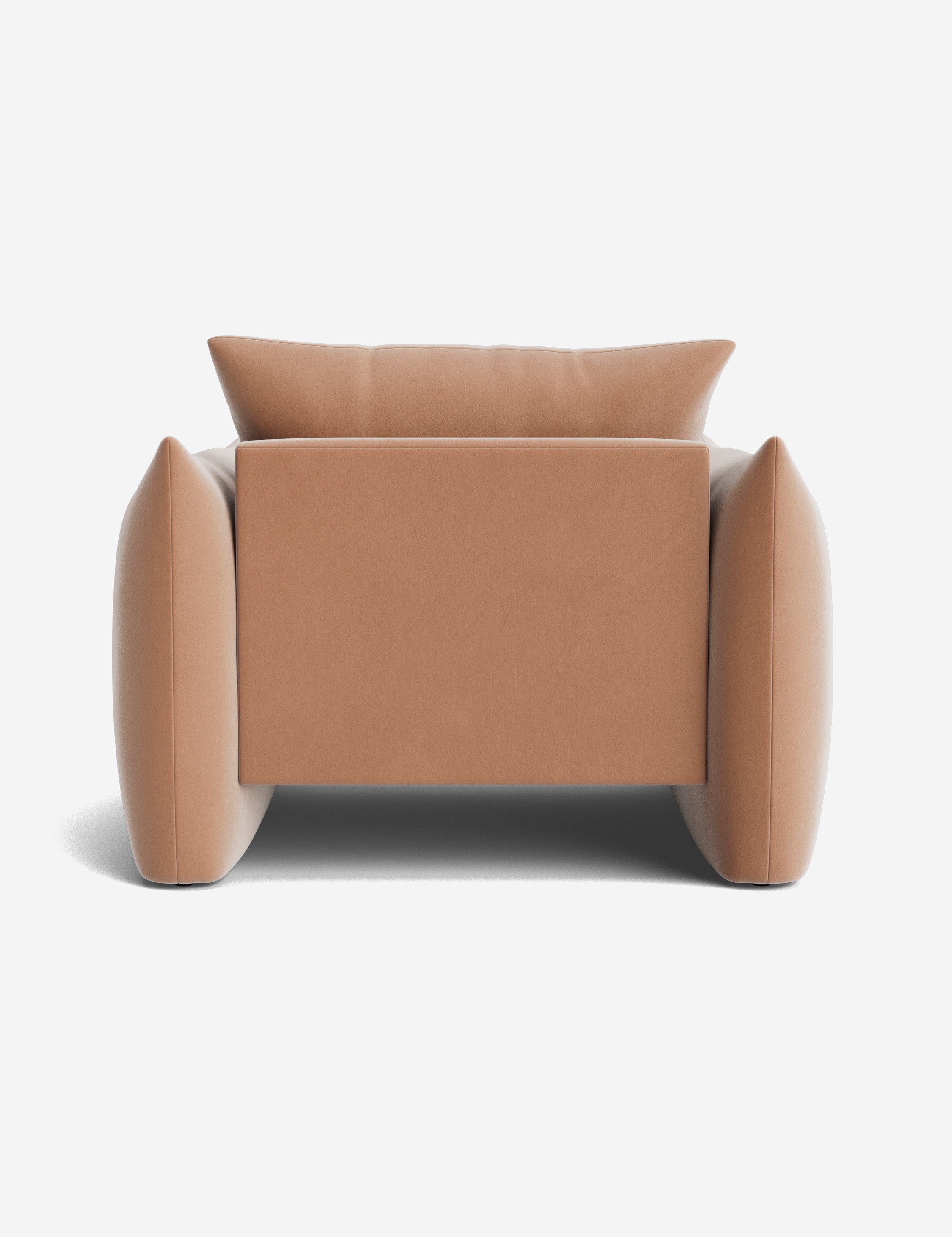 Stylish Banks Accent Chair - Modern Upholstered Lounge Chair for Living Room, Bedroom & Office - Comfortable Reading Chair with Sturdy Wooden Legs