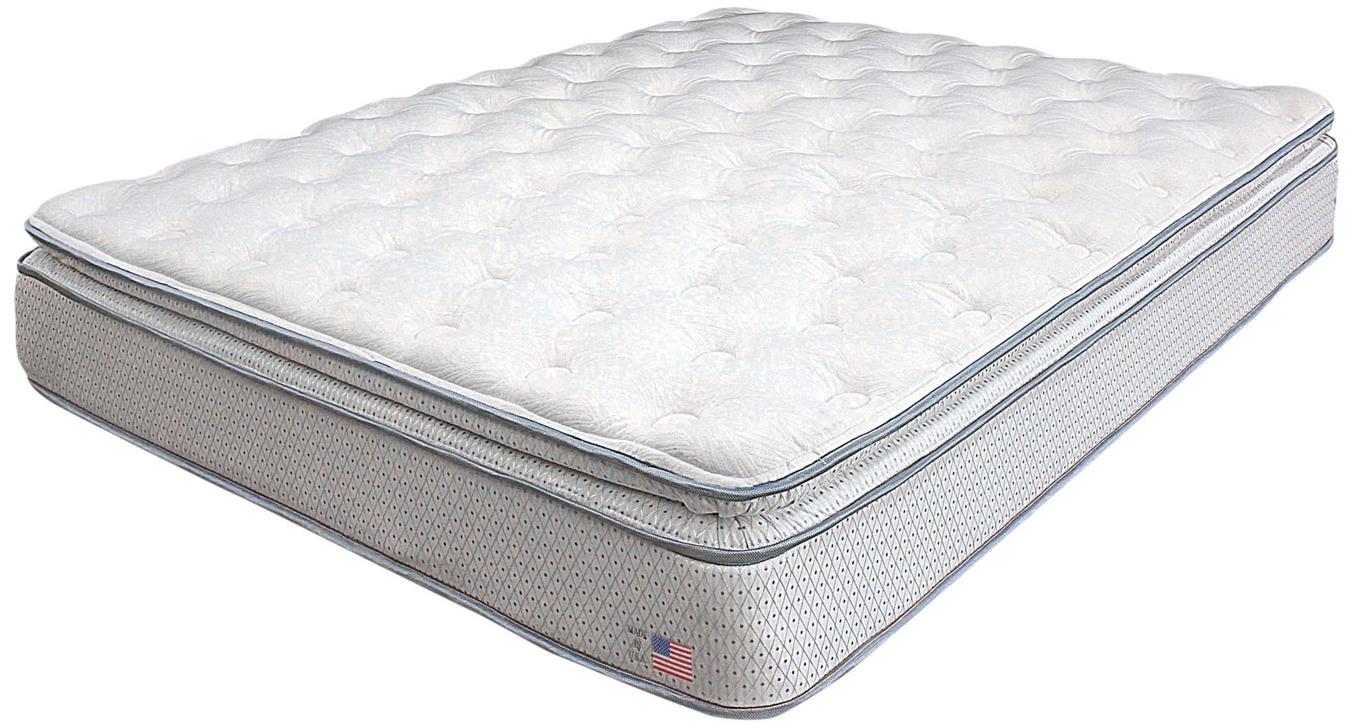 Furniture of America Dreamax 11-Inch Pillow Top Mattress - California King Size, Plush Support for Back Pain Relief, Perfect for Master Bedroom & Guest Room