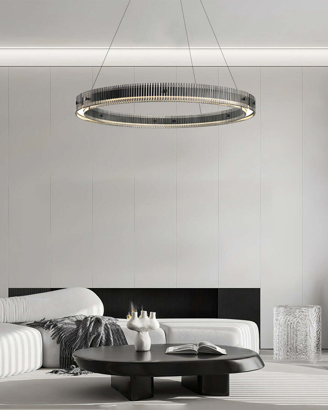 Merope Chandelier - Elegant Crystal Ceiling Light Fixture for Dining Room, Living Room & Bedroom | Modern Home Decor Lighting