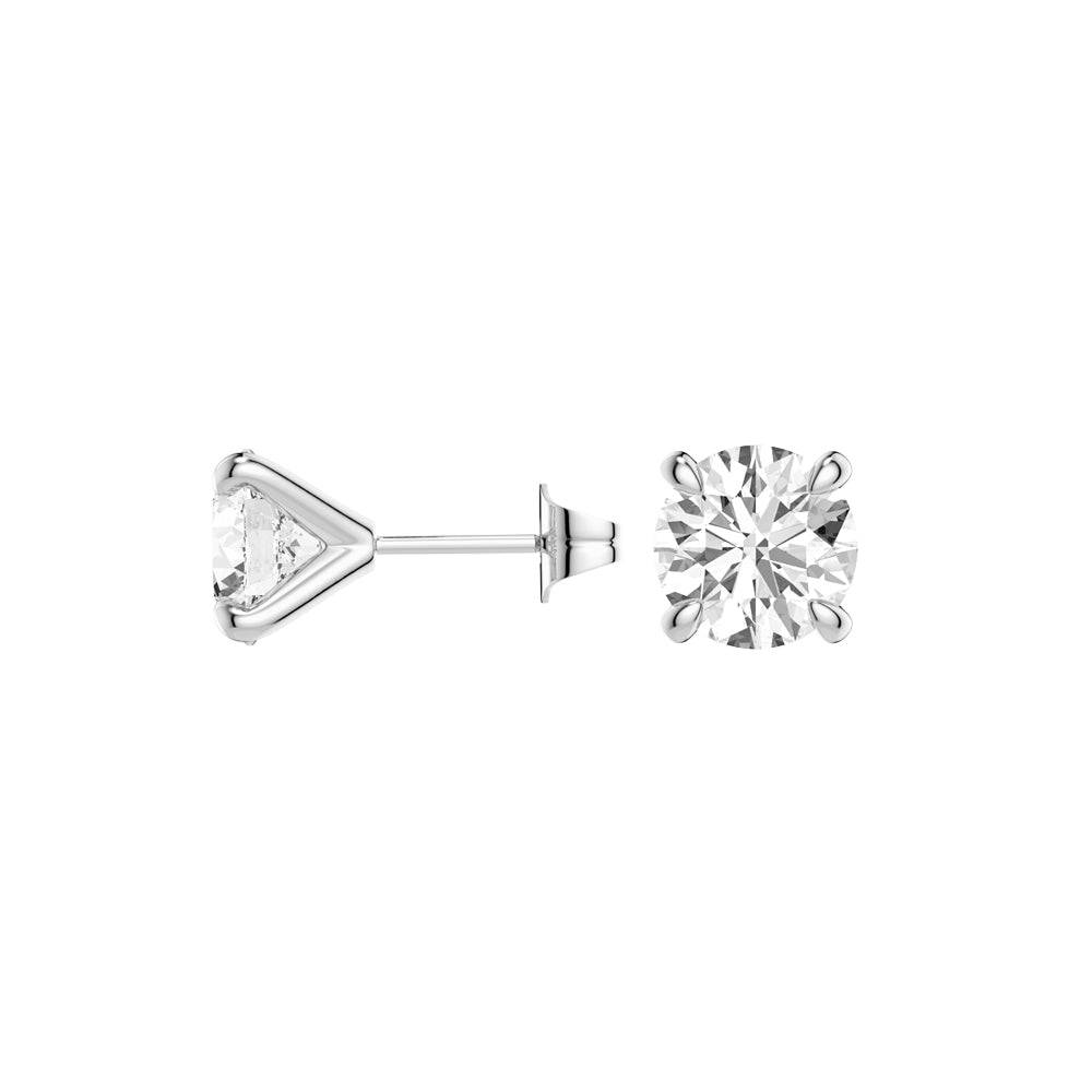 1 CT. Brilliant Cut Moissanite Stud Earrings for Women - Perfect for Weddings, Parties & Everyday Elegance