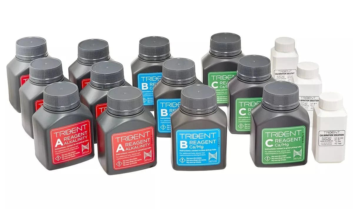 Neptune Systems Trident Reagent Kit - 6 Month Supply for Automated Aquarium Water Testing | Perfect for Saltwater & Reef Tanks