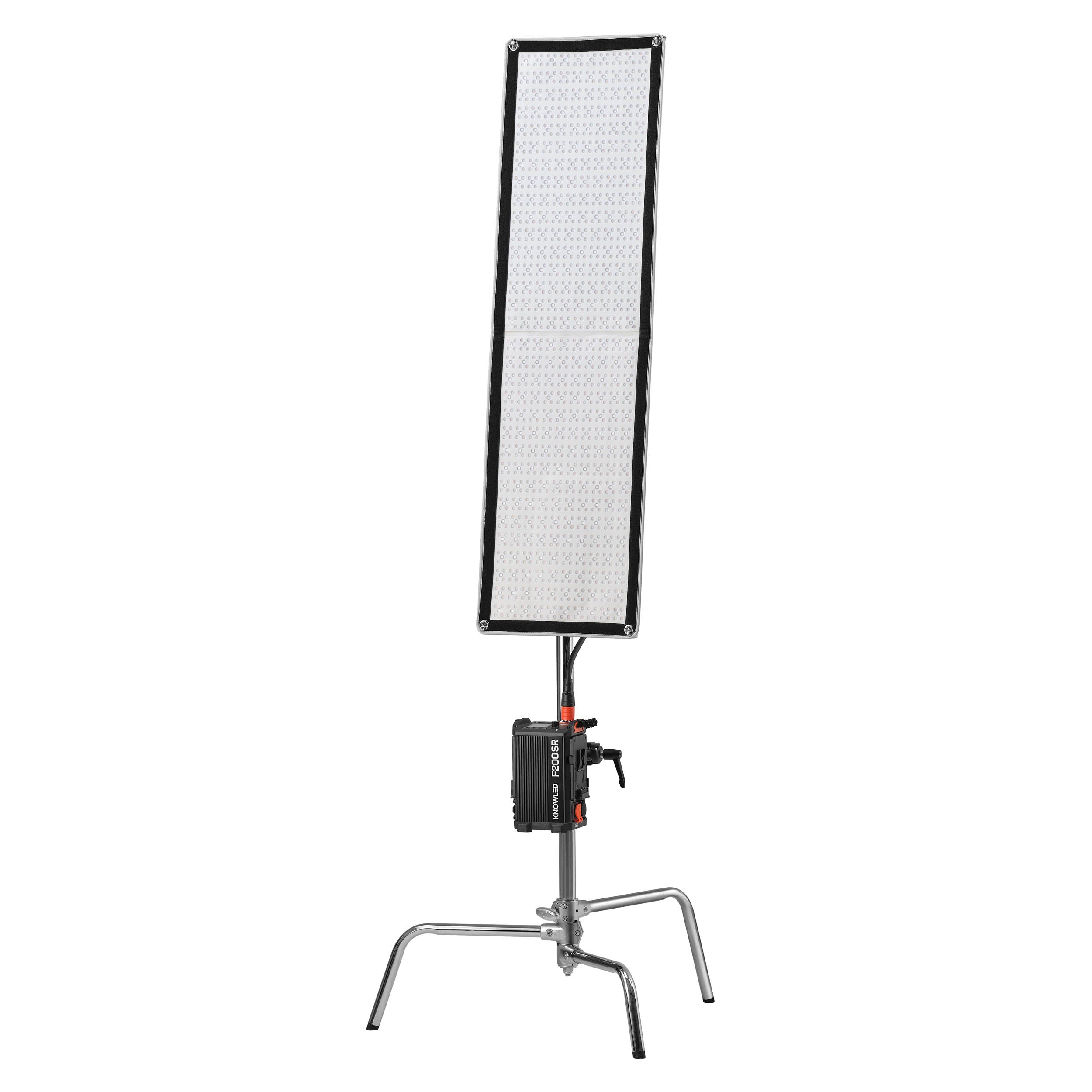 KNOWLED F200SR 1x4ft IP54 Waterproof Flexible RGB LED Panel for Filmmaking, Photography & Studio Lighting - Perfect for Video Production, Events & Creative Lighting Effects