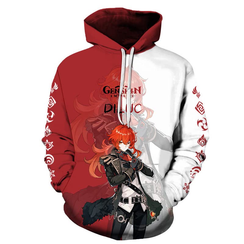 Anime Cosplay Hoodie - Unisex Pullover Sweater with Kangaroo Pockets for Halloween & Manga Fans | Perfect for Conventions, Costume Parties & Everyday Wear