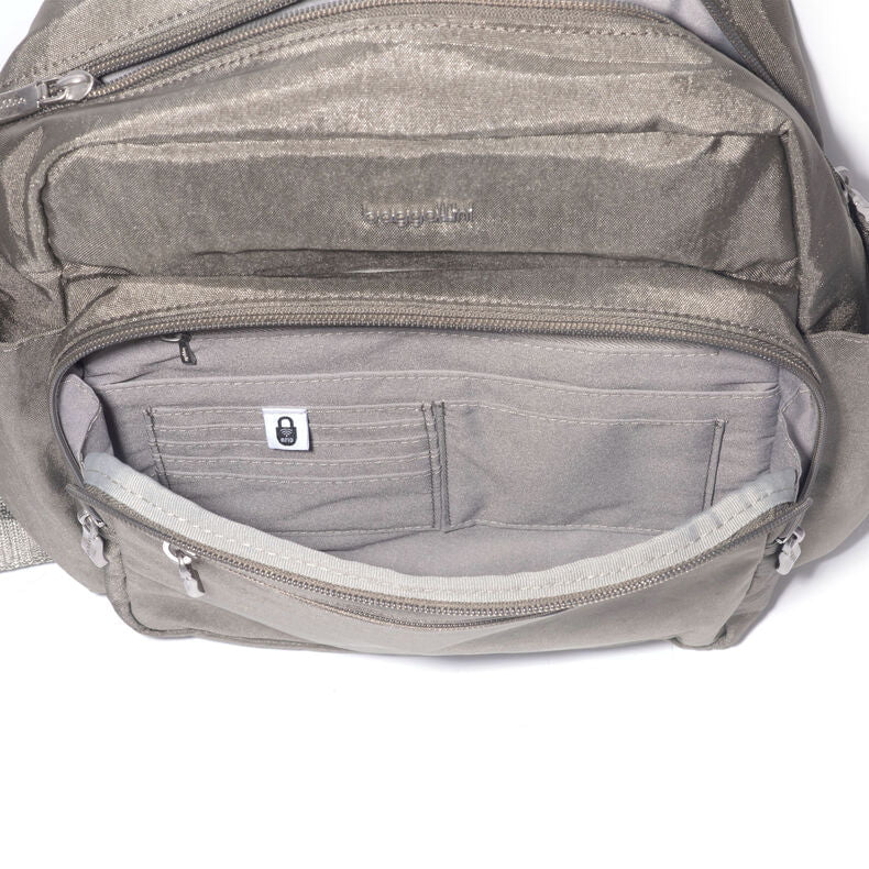 Baggallini Convertible Backpack Sling - Versatile Crossbody Bag for Women, Travel & Everyday Use | Lightweight, Water-Resistant & Multi-Functional