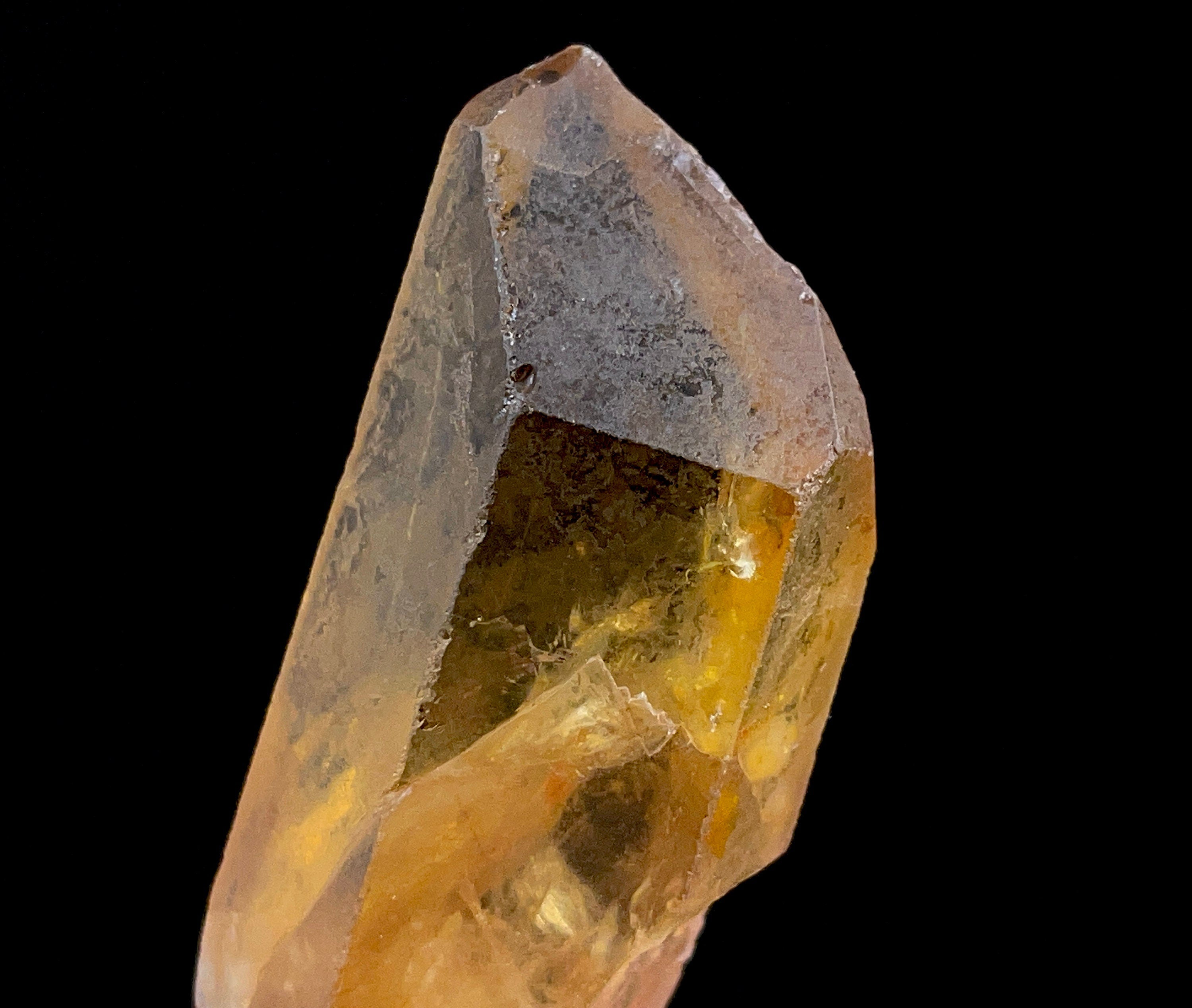 Natural Citrine Raw Crystal Point - November Birthstone, Healing Stone, Home & Office Decor, Feng Shui, Meditation & Energy Healing - Perfect for Gifts, Jewelry Making & Spiritual Practices