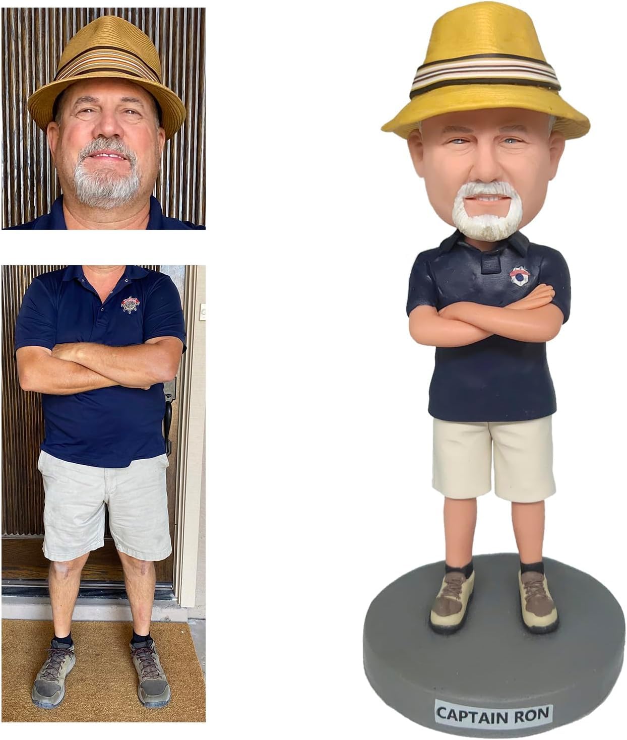 Custom Bobblehead Figurine - Personalized Handmade Action Figure Based on Your Photo | Unique Gift for Birthday, Wedding, Anniversary & Office Decor