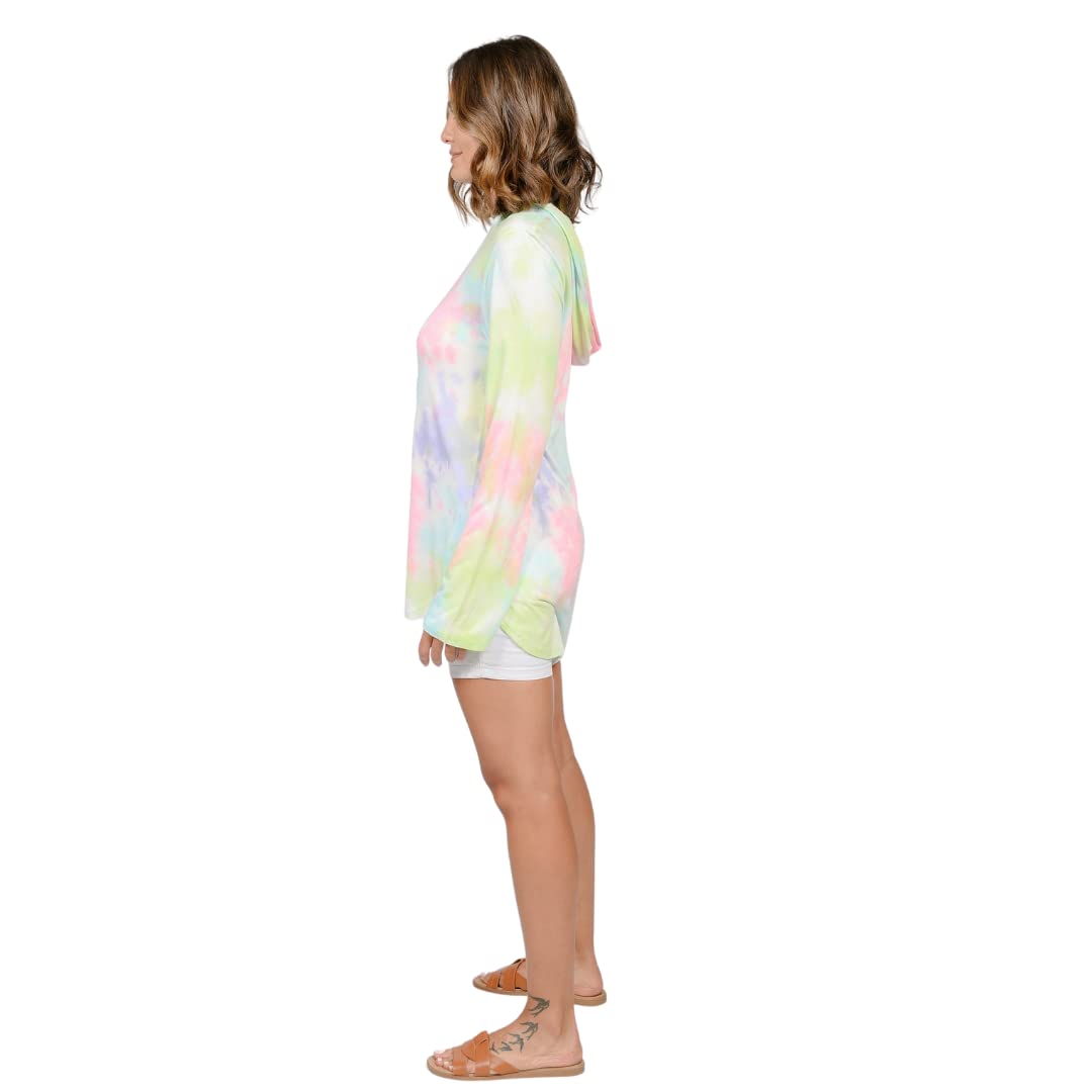 INGEAR Women's Hooded Pullover Tunic Top & Bodycon Corset Dress with Long/Short Sleeves & Pockets - Perfect for Casual Outings, Date Nights, and Layered Streetwear Fashion
