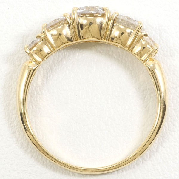 18K Yellow Gold Diamond Ring with Certificate - Elegant Jewelry for Engagement, Wedding & Special Occasions