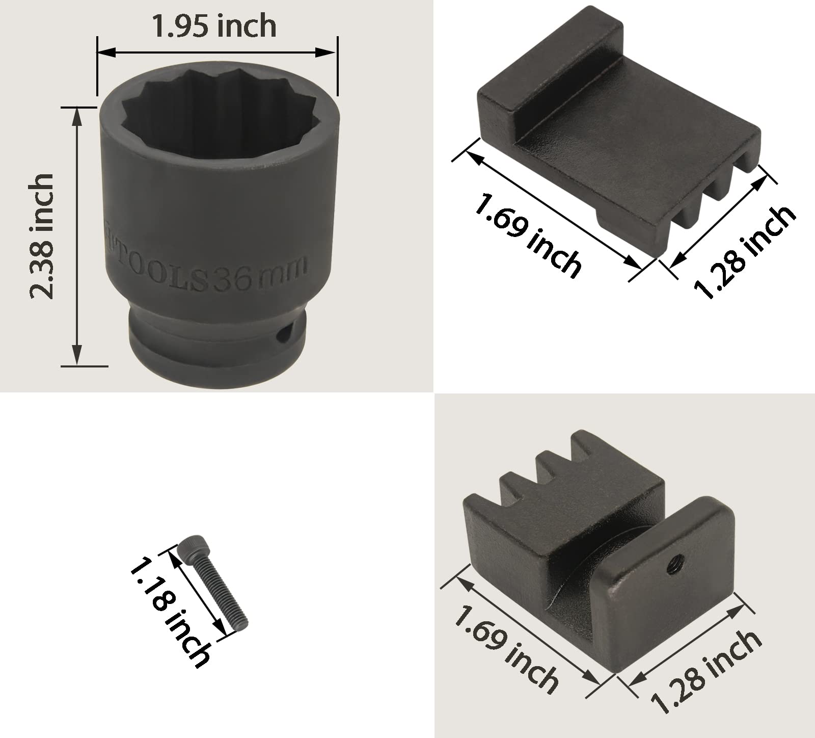 22100 Flywheel Locking Tool with 36mm 3/4