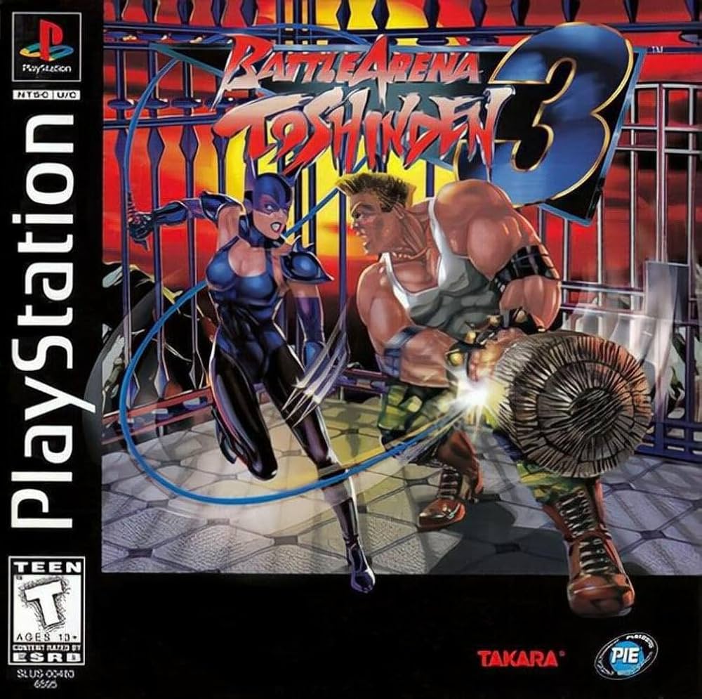 Battle Arena Toshinden 3 (PlayStation) - Classic 3D Fighting Game for Retro Gaming Enthusiasts | Perfect for PS1 Collections & Nostalgic Gaming Nights