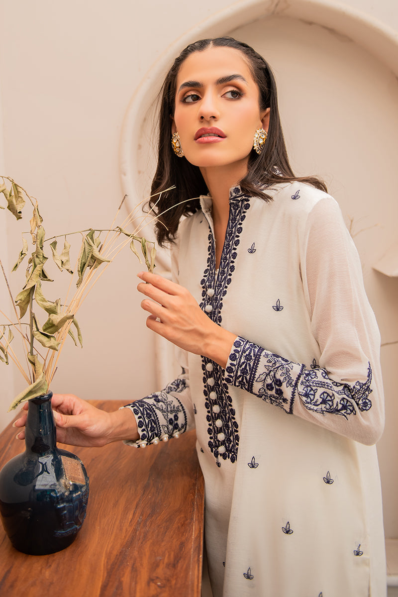 AIREEN Embroidered Shirt for Women - Stylish Floral Design Casual Blouse - Perfect for Office, Date Night & Summer Outfits