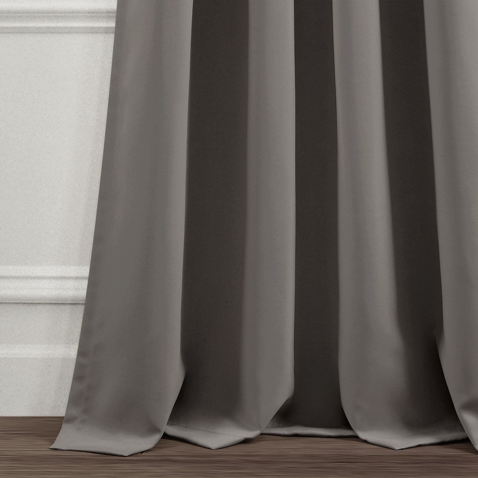Blackout Curtain Panel Set with Insulated Rod Pocket - Thermal Energy Efficient Room Darkening Drapes for Bedroom, Living Room & Home Theater