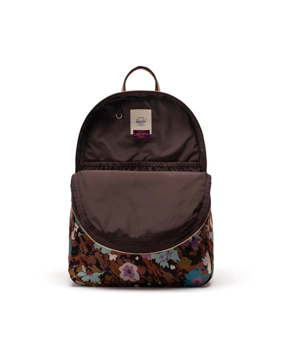 Herschel Beatrix Backpack - Liberty Impressionist Meadow Design - Stylish Laptop Backpack for Women & Men - Perfect for School, Travel & Work Commute