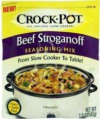 Crock Pot Beef Stroganoff Seasoning Mix - 3 Pack (1.5 oz Packets Each) | Easy Slow Cooker Meal Prep | Perfect for Family Dinners & Potlucks