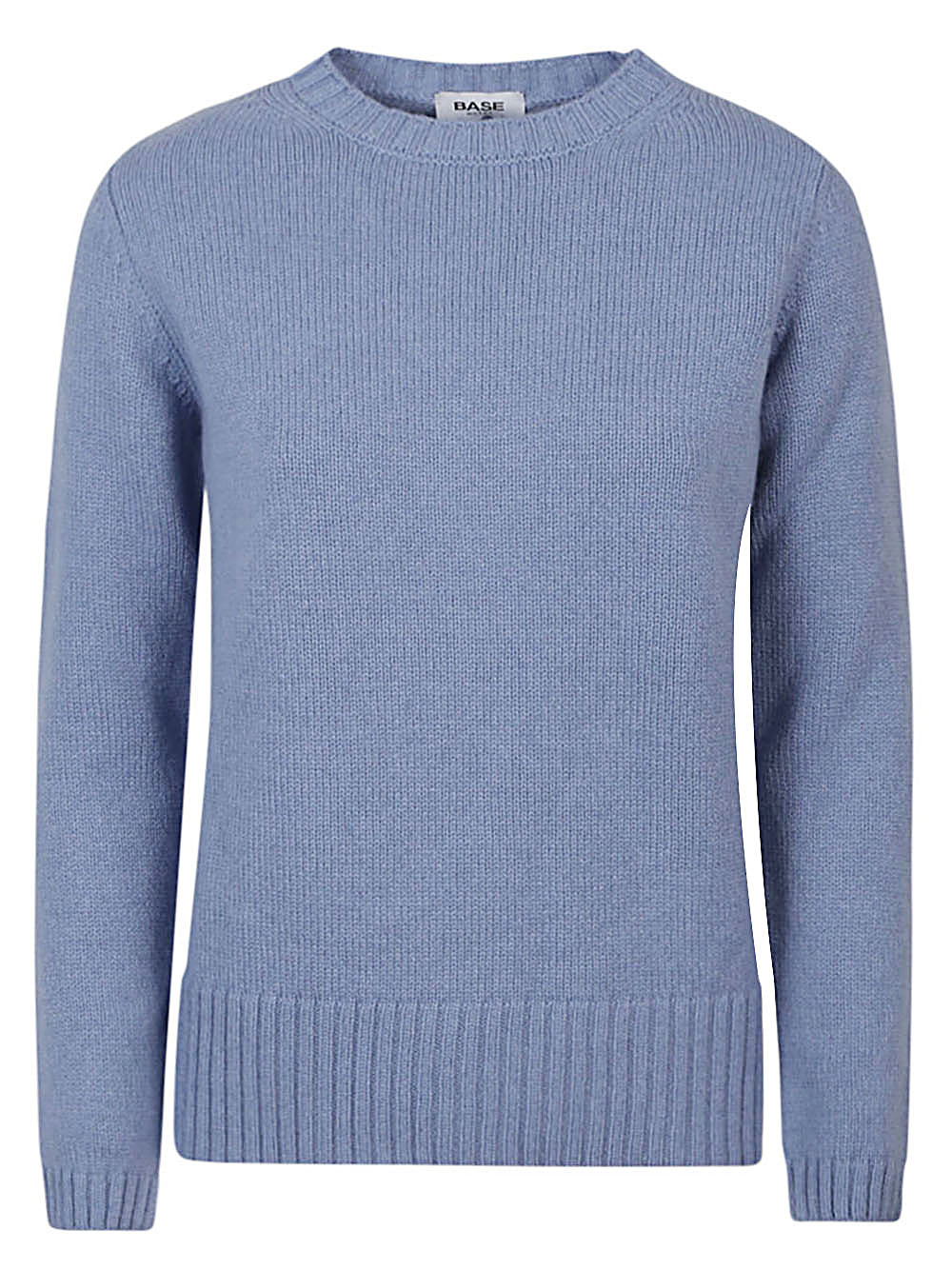 Base Sweaters Clear Blue - Soft & Comfortable Women's Knit Sweater for Casual Wear & Layering | Perfect for Fall & Winter Outfits