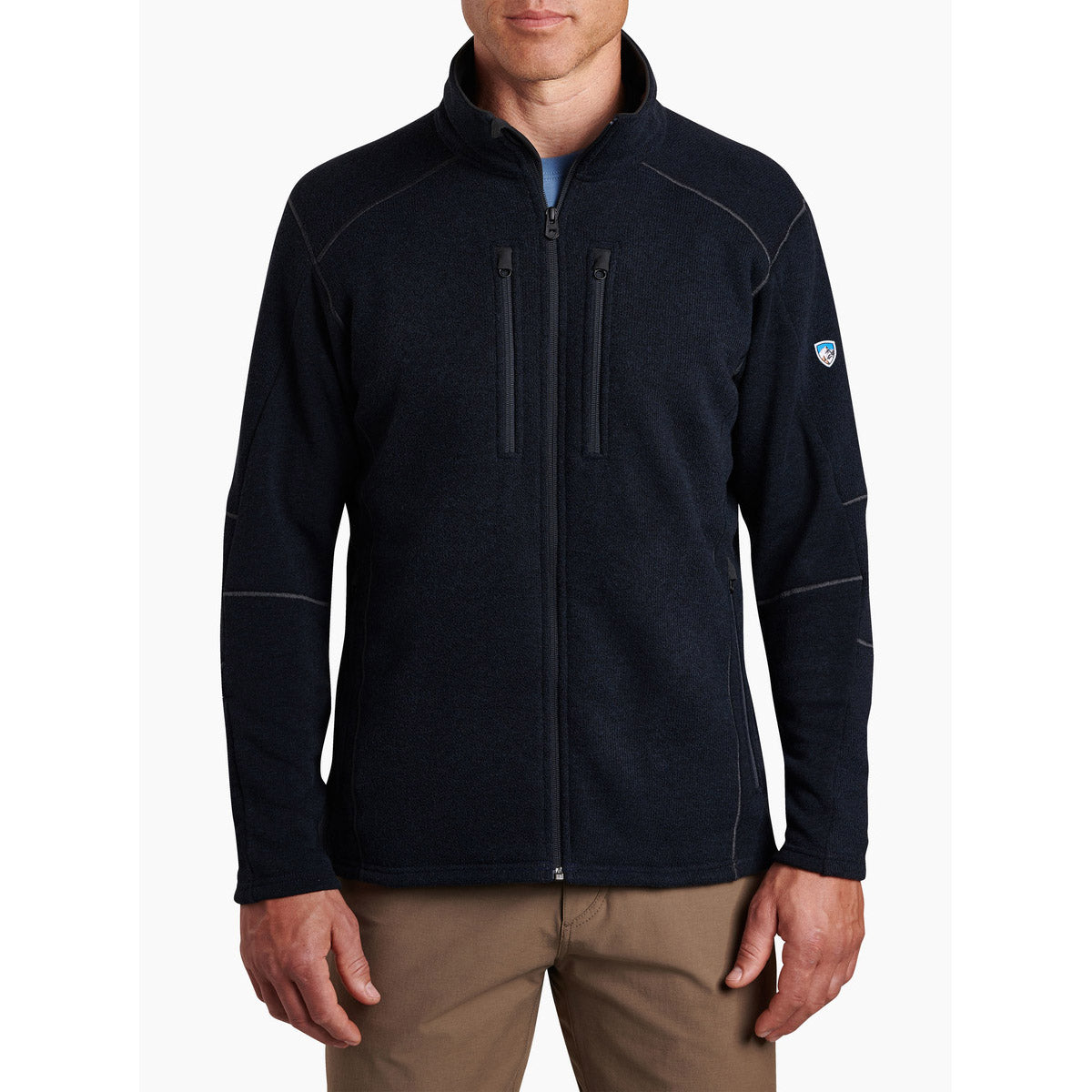 Men's Interceptr Fleece Jacket - Lightweight Warm Winter Coat for Outdoor Hiking & Casual Wear