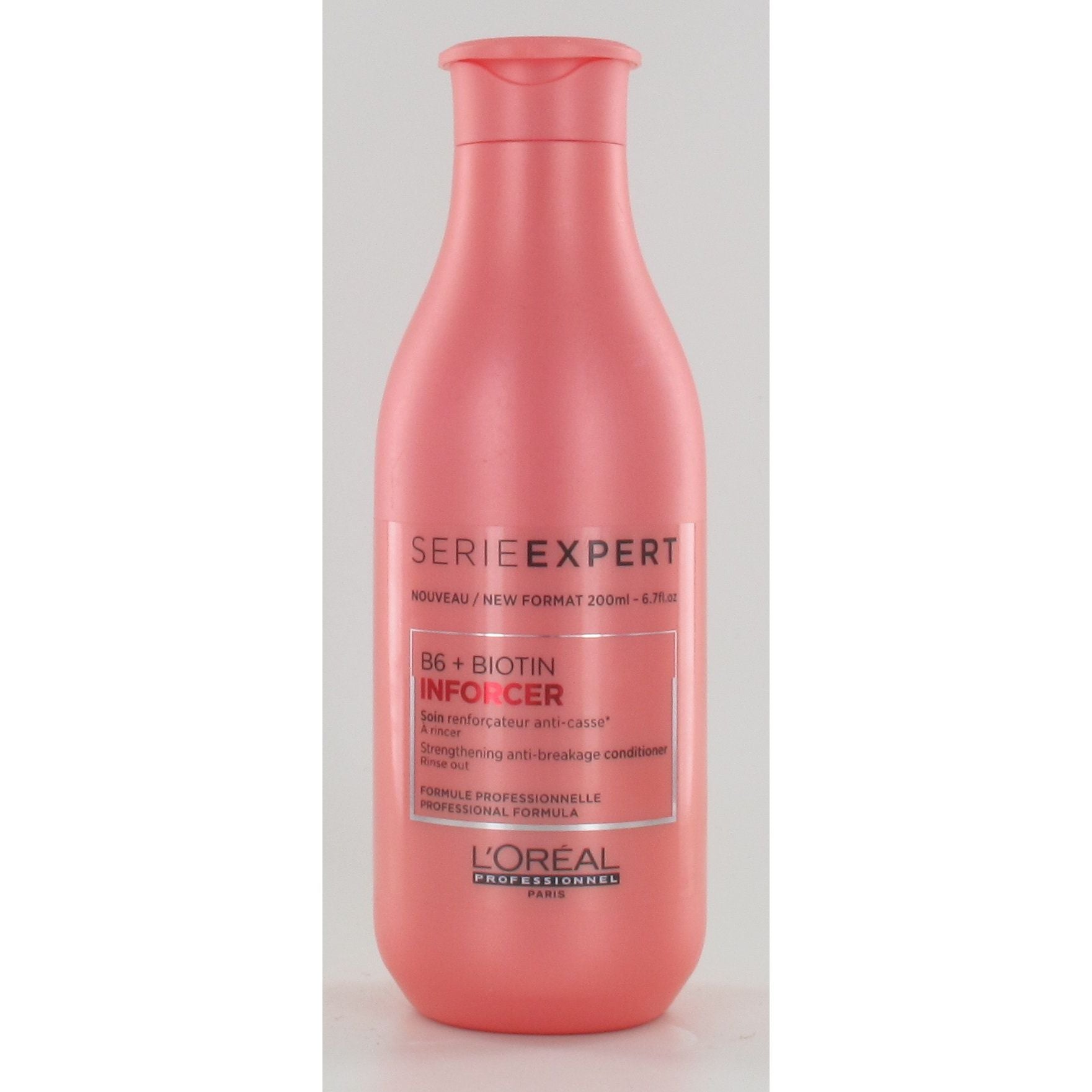 L'Oreal Paris B6 + Biotin Anti-Breakage Strengthening Conditioner for Damaged Hair - 6.7 oz | Repairs & Protects Weak Hair | Perfect for Daily Use & Post-Color Treatment Care