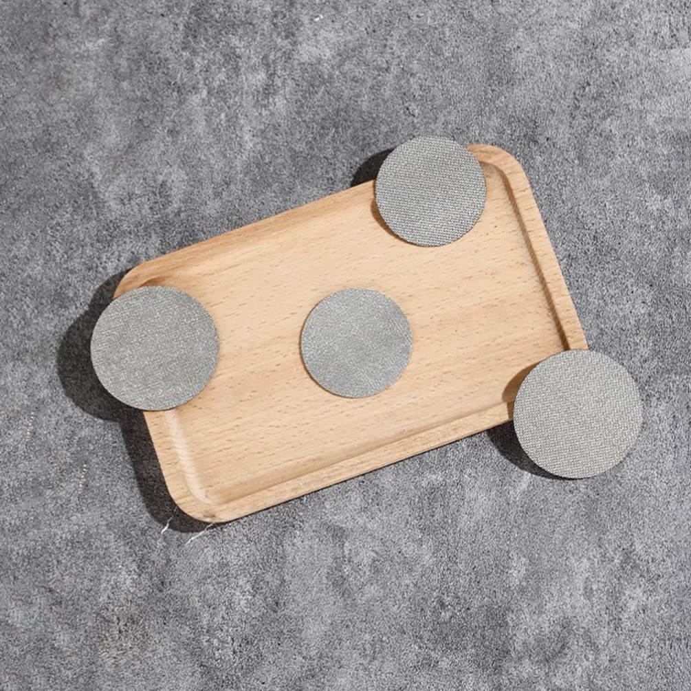 Zerodeko 2-Pack Stainless Steel Espresso Puck Screen & Filter - Compatible with Coffee Machines & Espresso Makers - Perfect for Barista-Grade Espresso Shots & Maple Syrup Infusion - Ideal for Home & Cafe Use