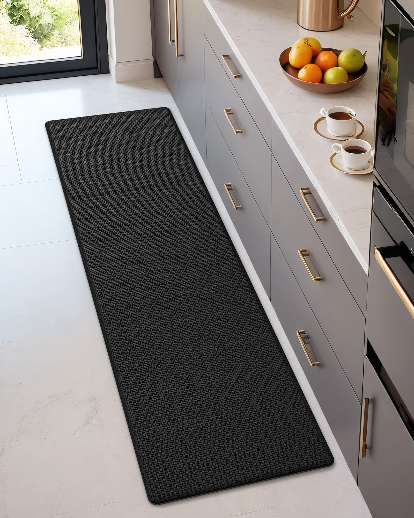Anti-Fatigue Kitchen Mat with Non-Slip Cushioning - 17