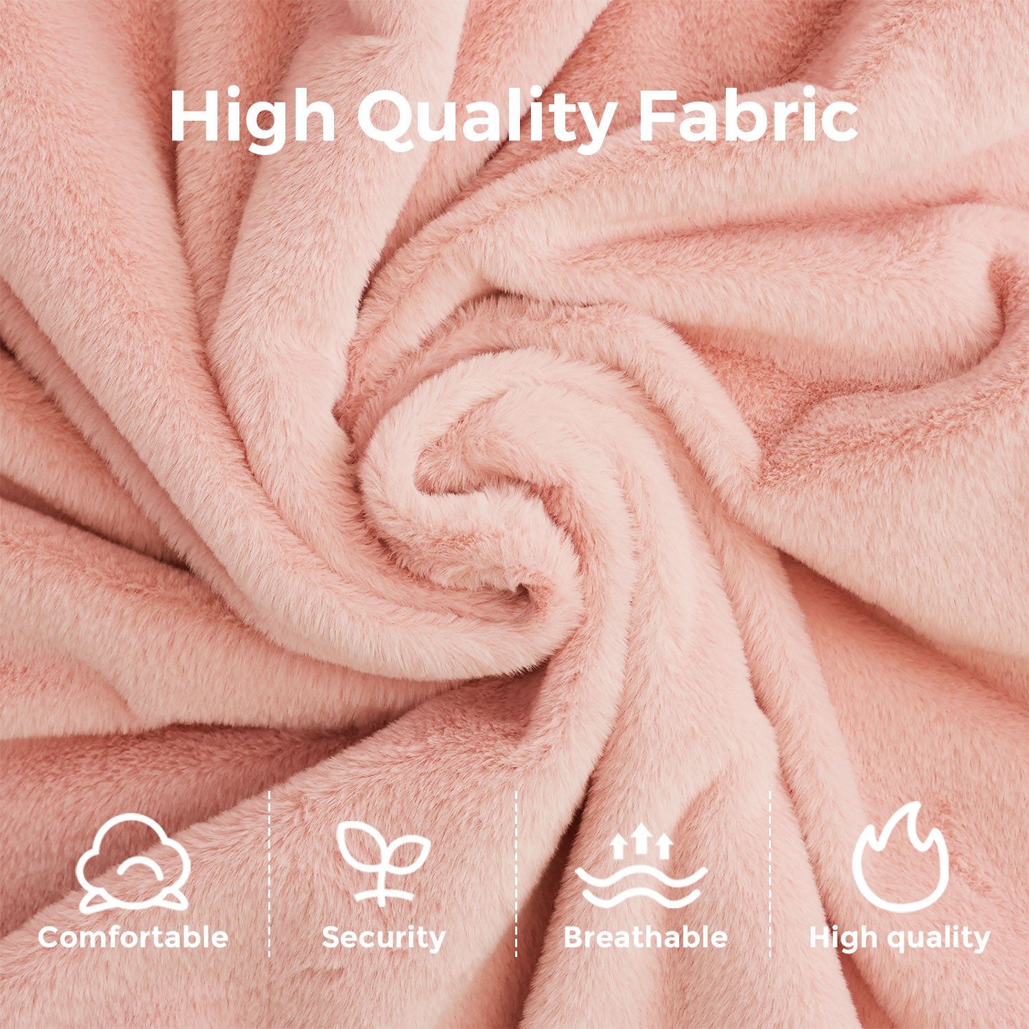 MAXYOYO Giant Faux Fur Bean Bag Chair - Oversized Shell Design for Reading, Lounging & Relaxation - Pink Comfy Floor Seat for Bedroom, Living Room & Dorm