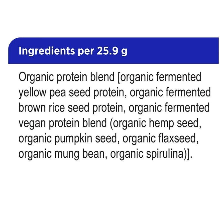 Genuine Health Fermented Organic Vegan Protein Powder - Unflavored 900g | Plant-Based Protein Supplement for Smoothies, Baking & Post-Workout Recovery