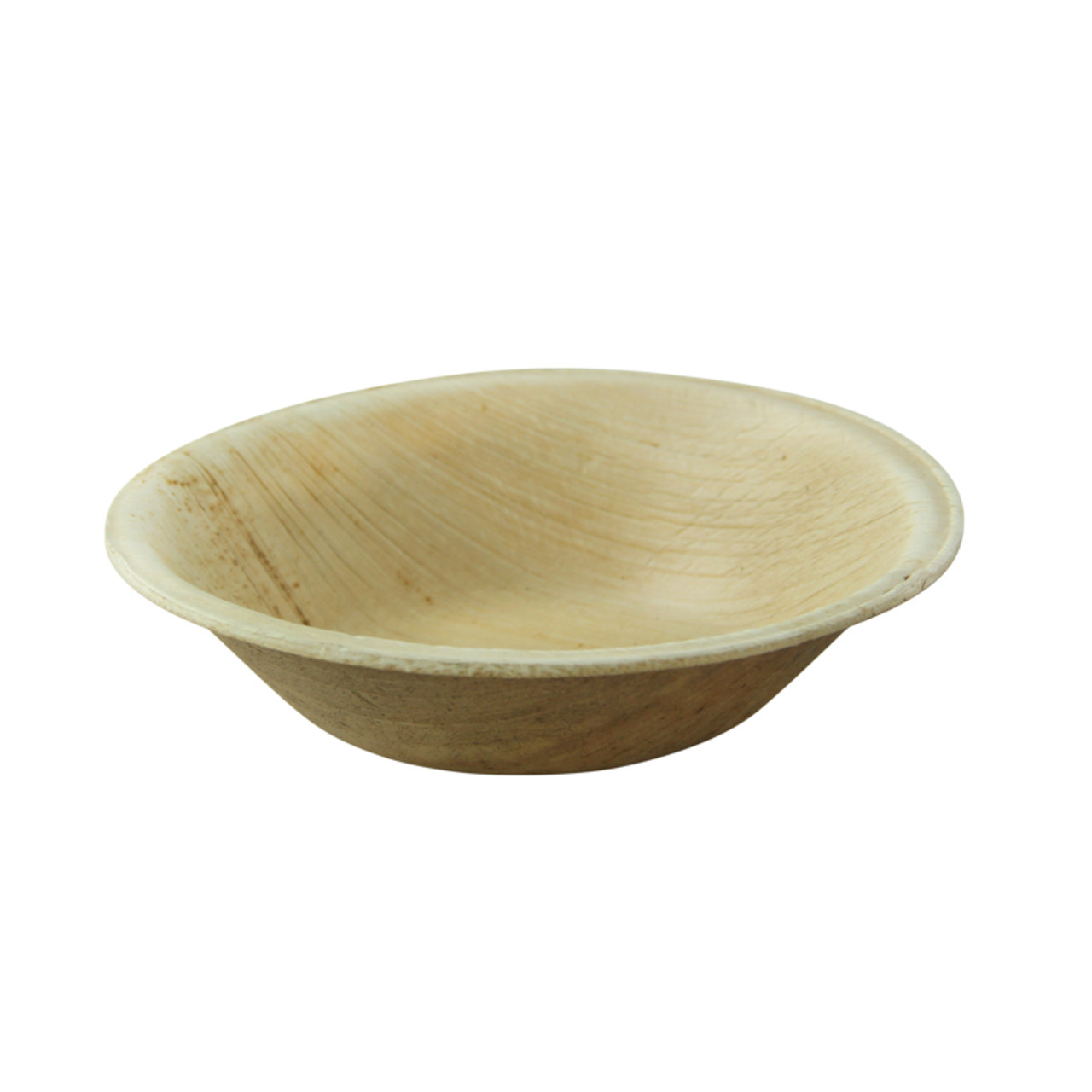 Eco-Friendly Palm Leaf Bowl 100mm - Biodegradable & Compostable Dinnerware for Parties, Picnics, and Sustainable Living