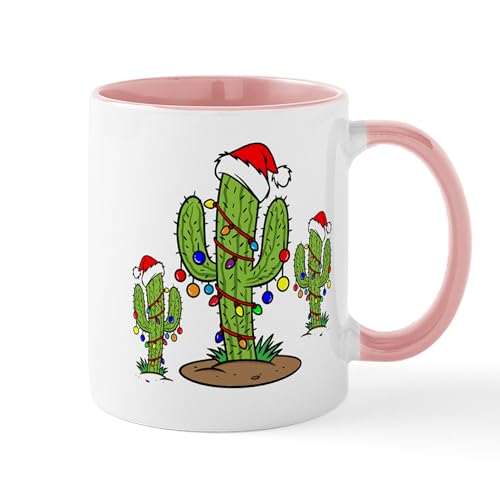 White/Pink Inside - Funny Arizona Christmas Mug