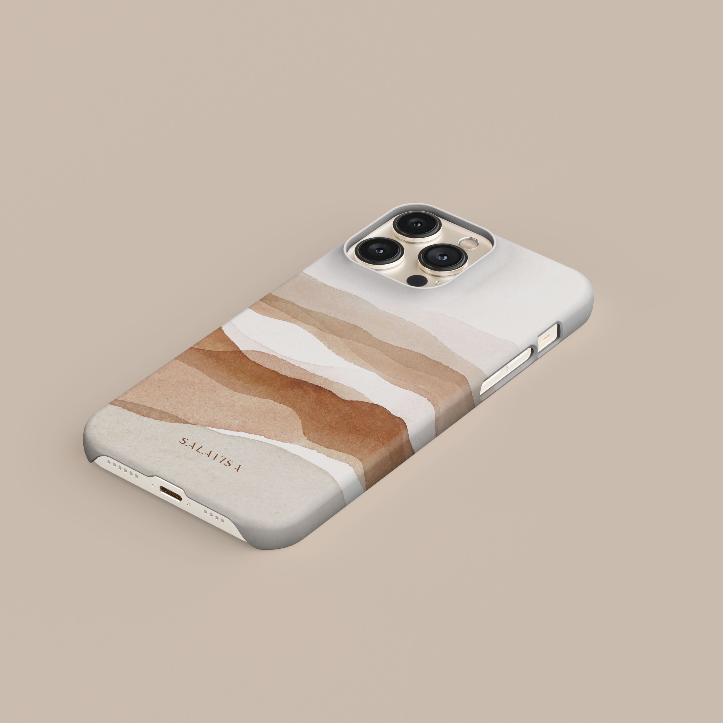 Stylish Desert Watercolor Phone Case - Durable Protective Cover for iPhone & Samsung - Perfect for Travel, Outdoor Adventures & Everyday Use