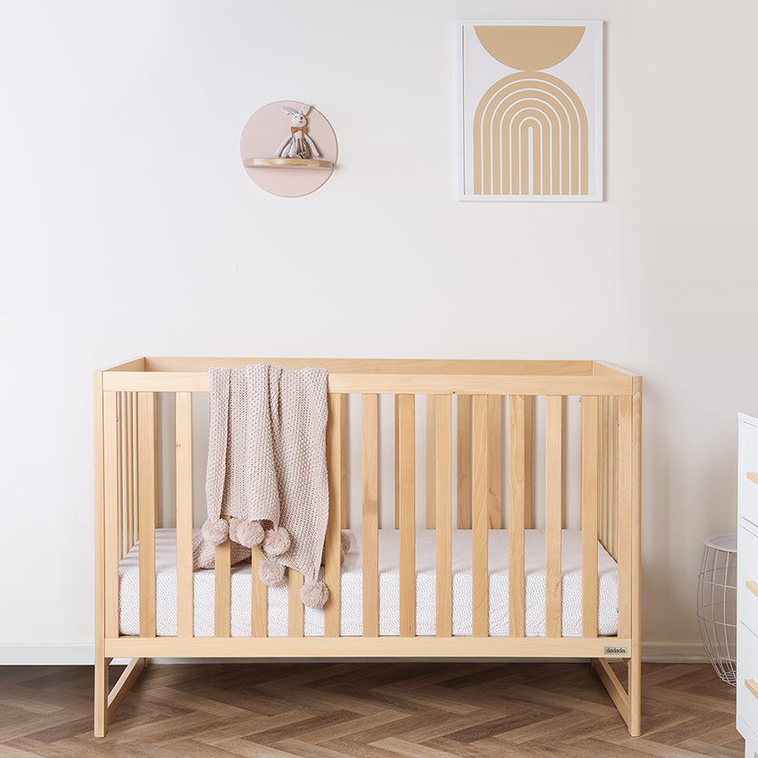 Austin 3-in-1 Convertible Baby Crib - White Wooden Nursery Furniture for Newborn to Toddler | Perfect for Modern Nursery, Bedroom & Daycare Use