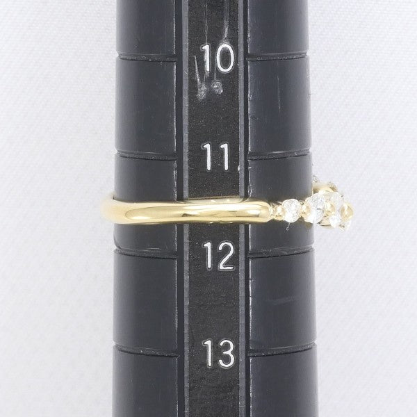 18K Yellow Gold Diamond Ring for Women - Elegant Solitaire Engagement & Wedding Band - Perfect for Proposals, Anniversaries, and Special Occasions