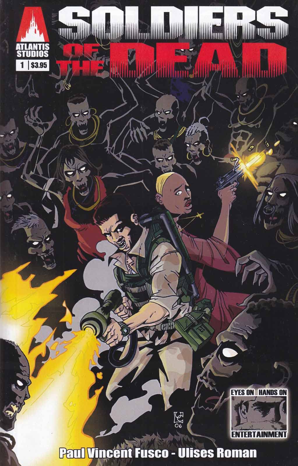 Soldiers of the Dead - Preview Edition #1 VF/NM Comic Book | Atlantis Comics | Collectible Graphic Novel for Horror & Zombie Fans | Perfect for Comic Collectors & Halloween Reading