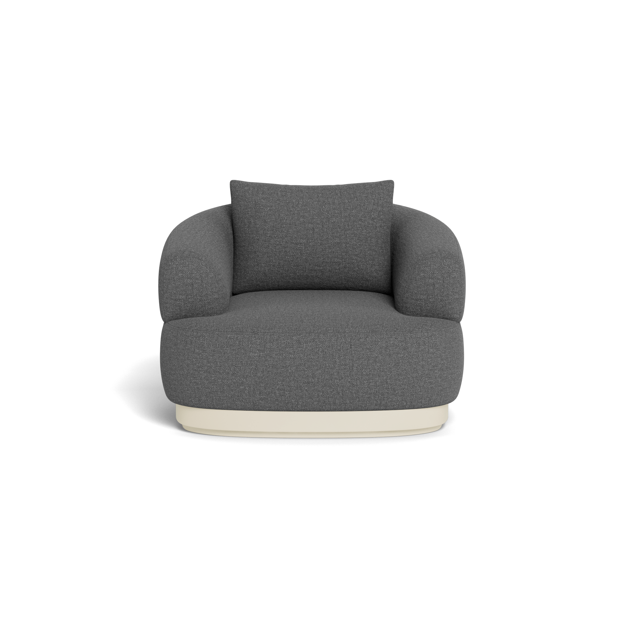 Amalfi Swivel Lounge Chair - 360-Degree Rotating Modern Accent Chair for Living Room, Bedroom, or Office - Perfect for Relaxing, Reading, and Entertaining