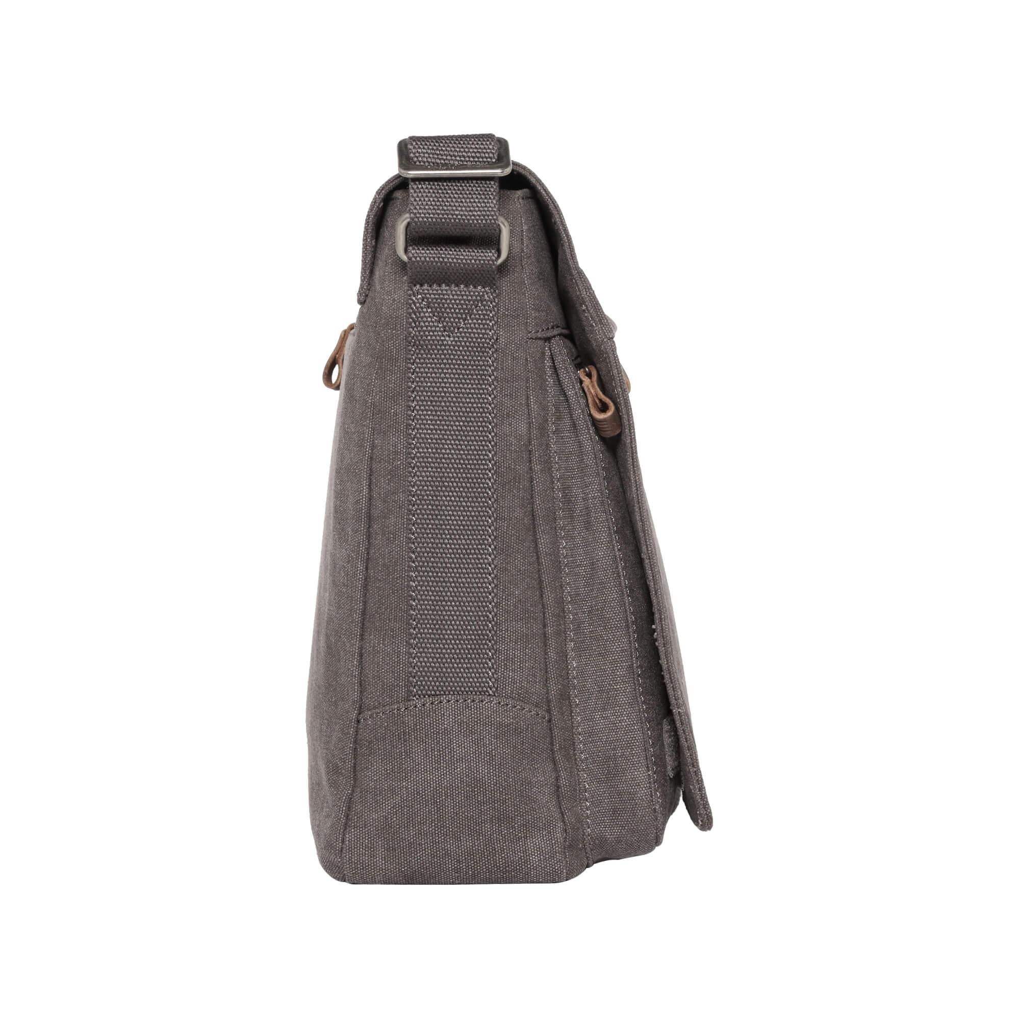 TRP0219 Troop London Classic Canvas Crossbody Bag - Stylish & Durable for Travel, Work & Everyday Use